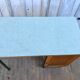 Office 1950 tubular metal and mint green formica