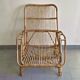 Fauteuil vintage en rotin 1960