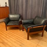 A pair of armchairs, Denmark, 1970s
