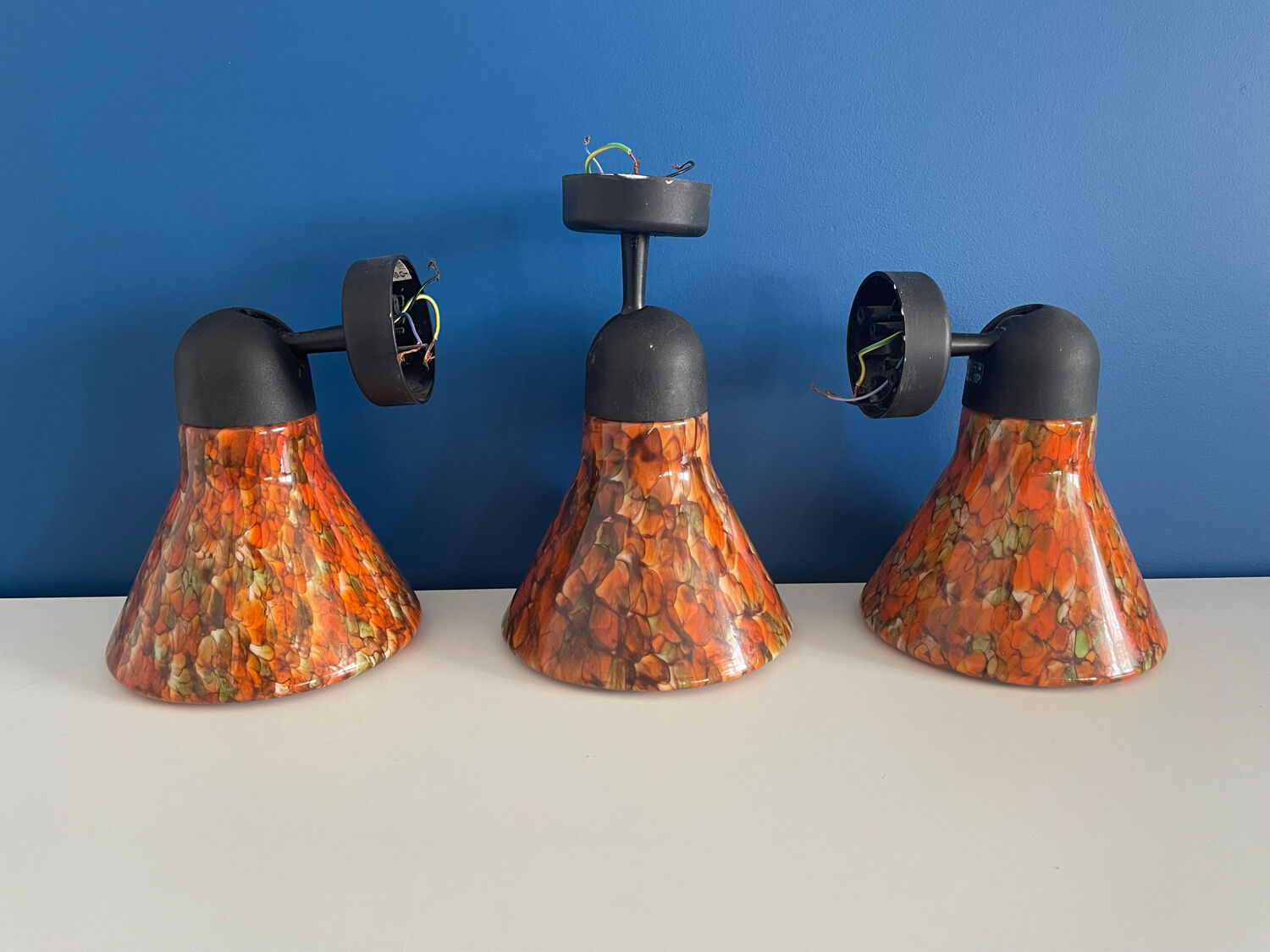 Wall lamp Peill & Putzler germany year 1970