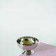 Lot de 4 coupes à glace en inox, 1970