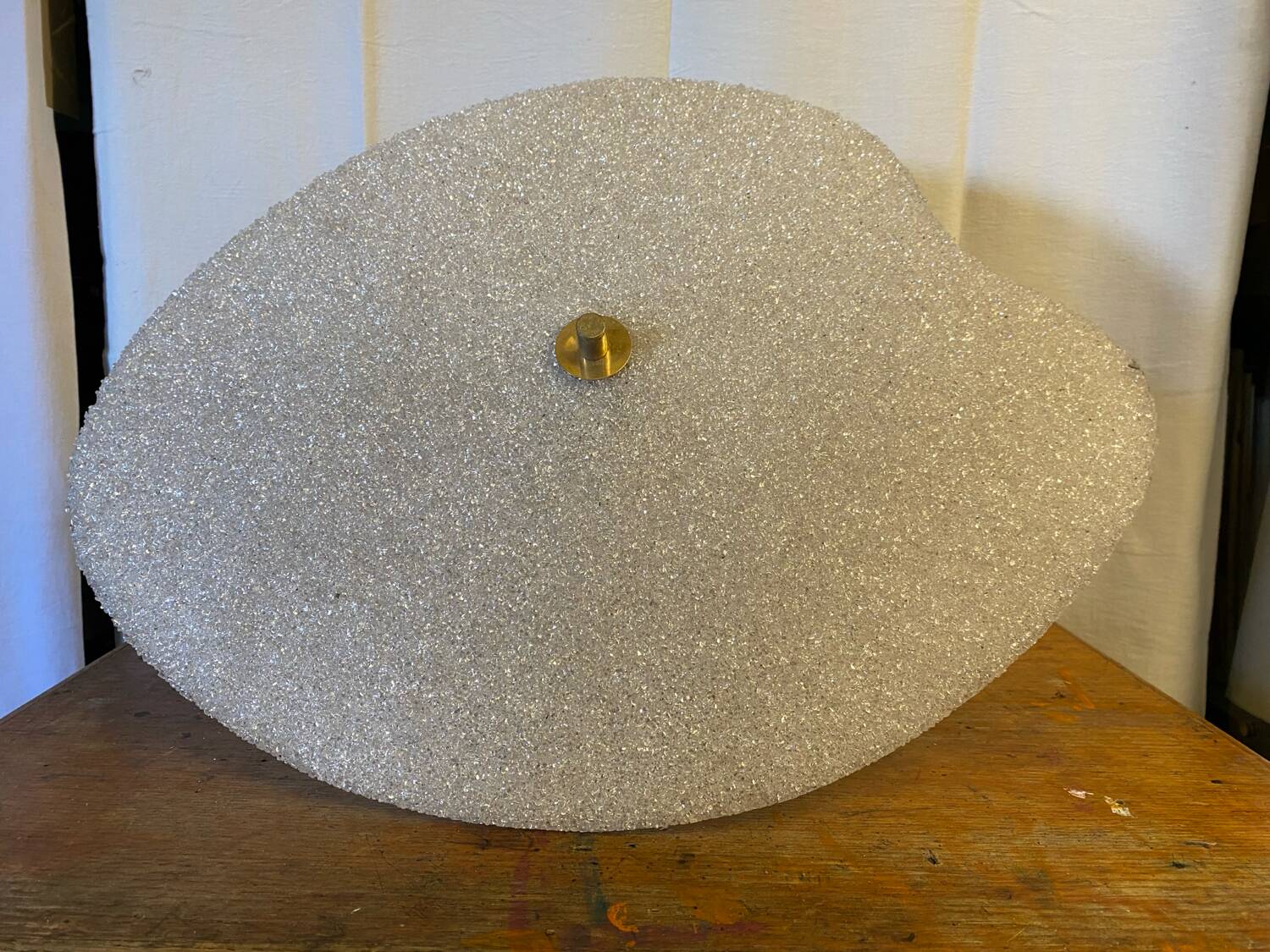 Antique perspex pendant light 60s vintage