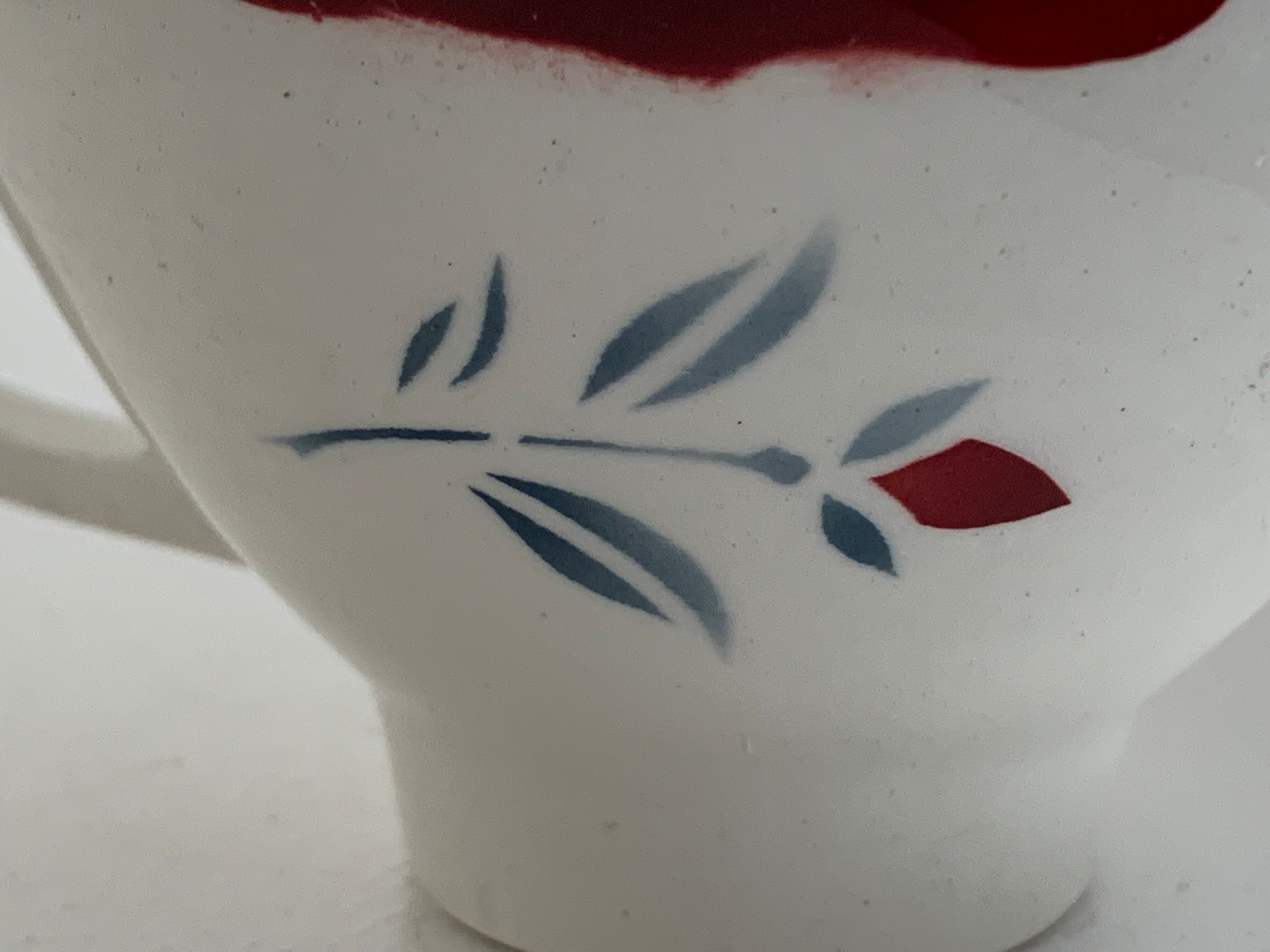 4 coffee cups old Moulin des Loups, France