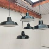 Set of 5 hanging lamps