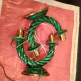CANDLESTICK PAIR Twisted