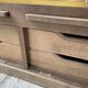 XXL oak display cabinet furniture