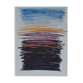 Yaacov agam: abstract composition - original lithograph