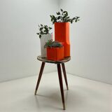 Petite table tripode italienne années 50 plateau mosaïque