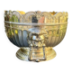 Silver glass cooler in Empire lion style