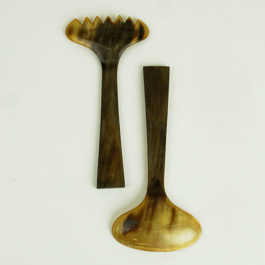 Hagenauer Vienna Horn Salad Servers