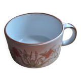 Tasse en grès vintage
