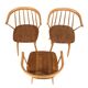 Set of 3 Scandinavian "Pinnstolar" chairs, Nesto, Nässjö, Sweden, 1960