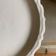 Vintage pie dish in earthenware with handles – Japanese floral pattern