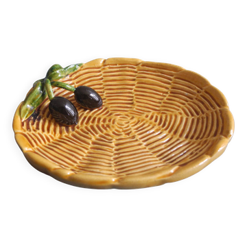 small appetizer dish olives At the old Vallauris table vintage appetizer dish