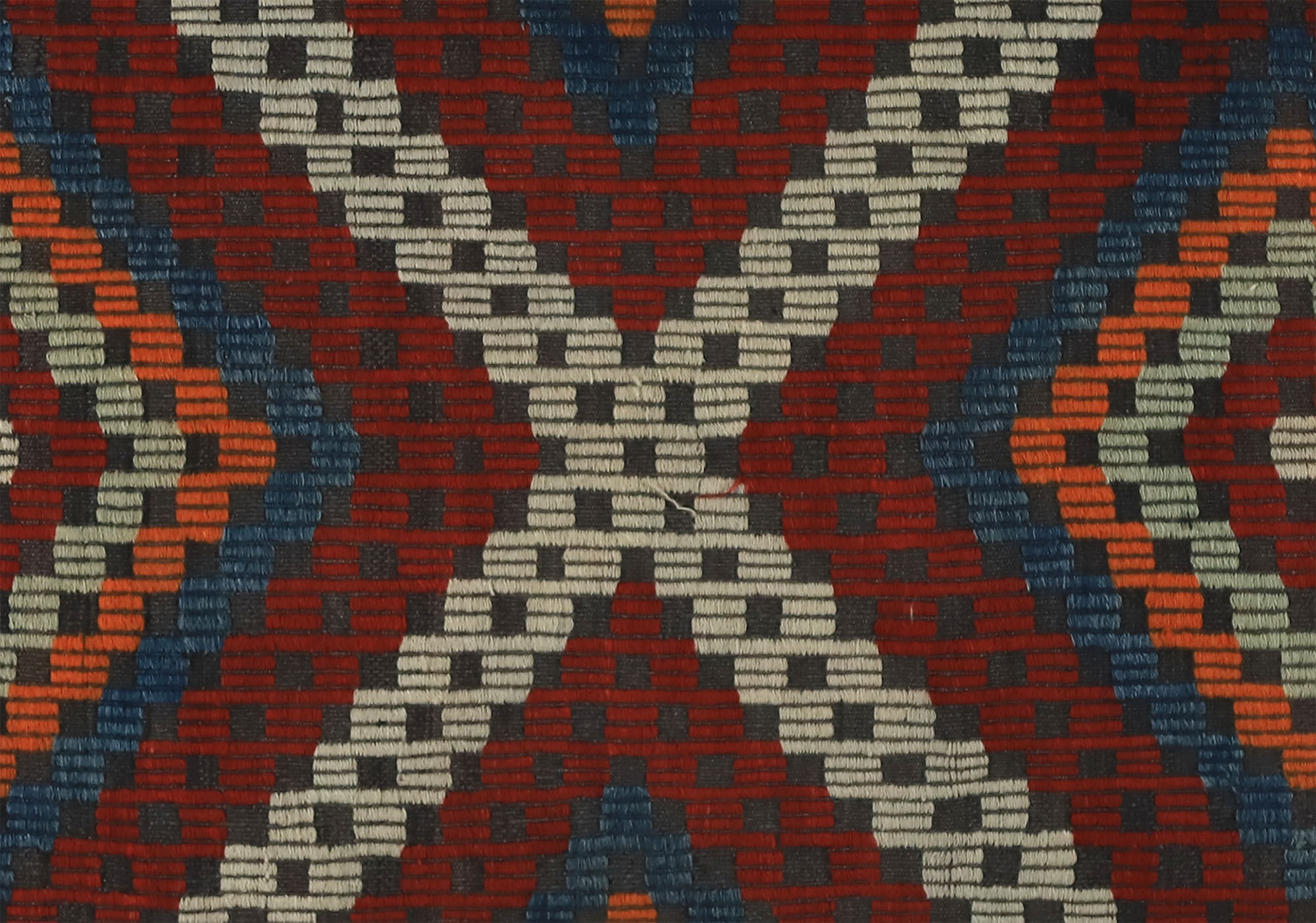 Anatolian handmade kilim rug 271 cm x 177 cm