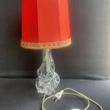 Saint Louis lamp signed with lampshade
