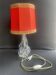 Lampe Saint Louis signée avec abat-jour