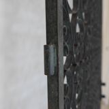 Double porte en fer forgé