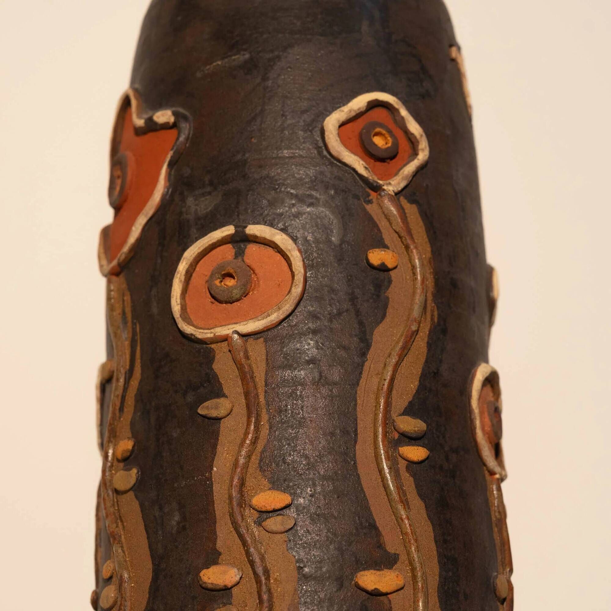 Unique Italian Ceramic Floor/Table Lamp – Dimmable