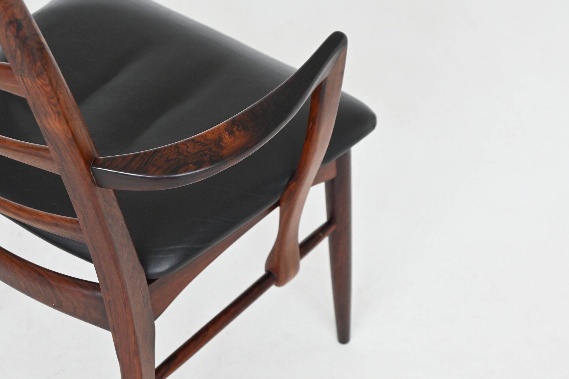 Niels Koefoed Model 'Lis' armchair in rosewood Denmark 1960