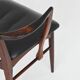 Niels Koefoed Model 'Lis' armchair in rosewood Denmark 1960