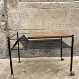 Vinyl row coffee table