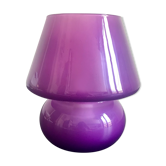 Glass mushroom lamp