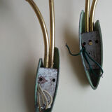 "Flower" wall sconces - 1950s/60s