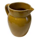 Old yellow sandstone pitcher
