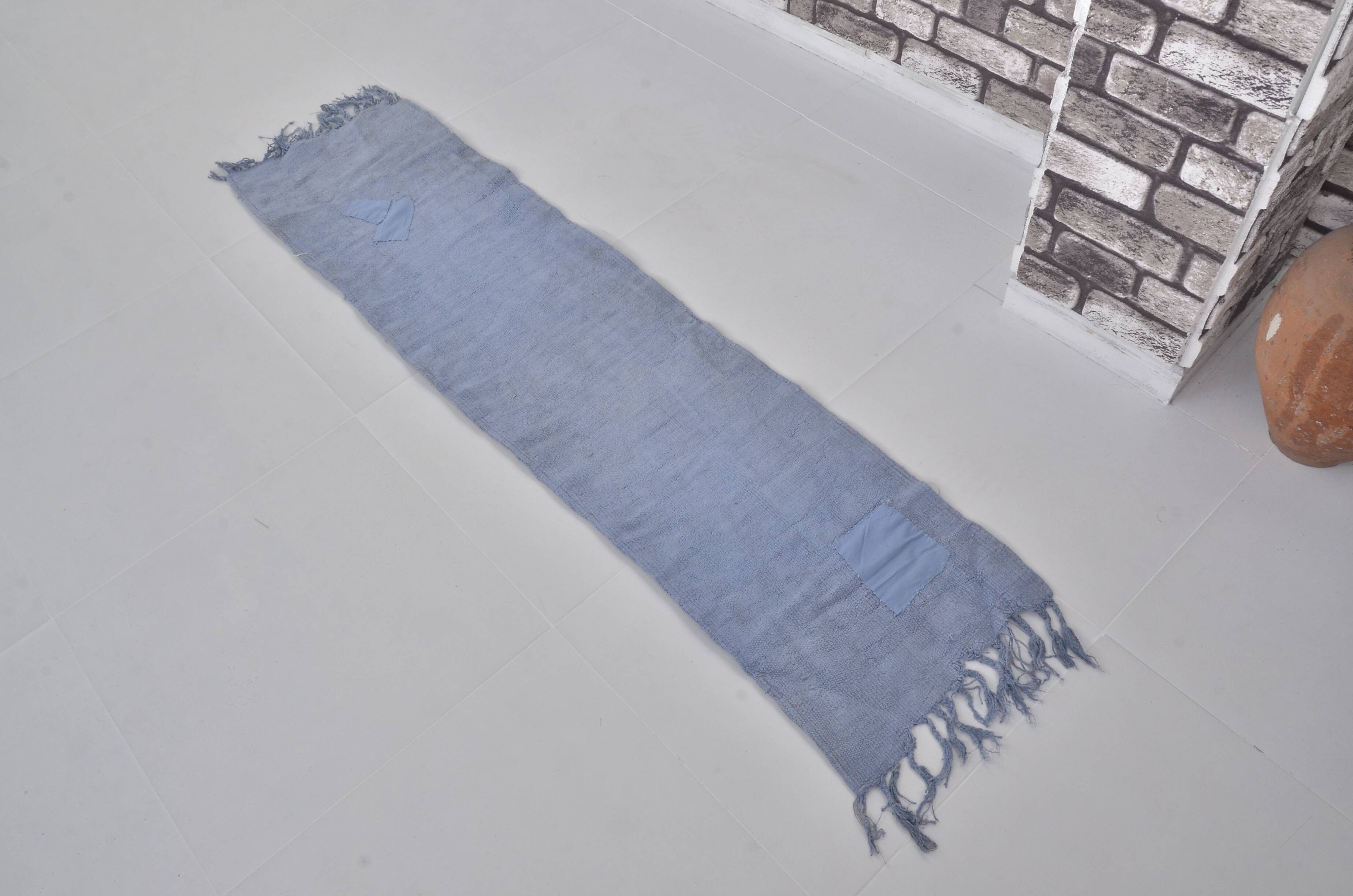 Blue Vintage Hmep Runner Rug sku 1600