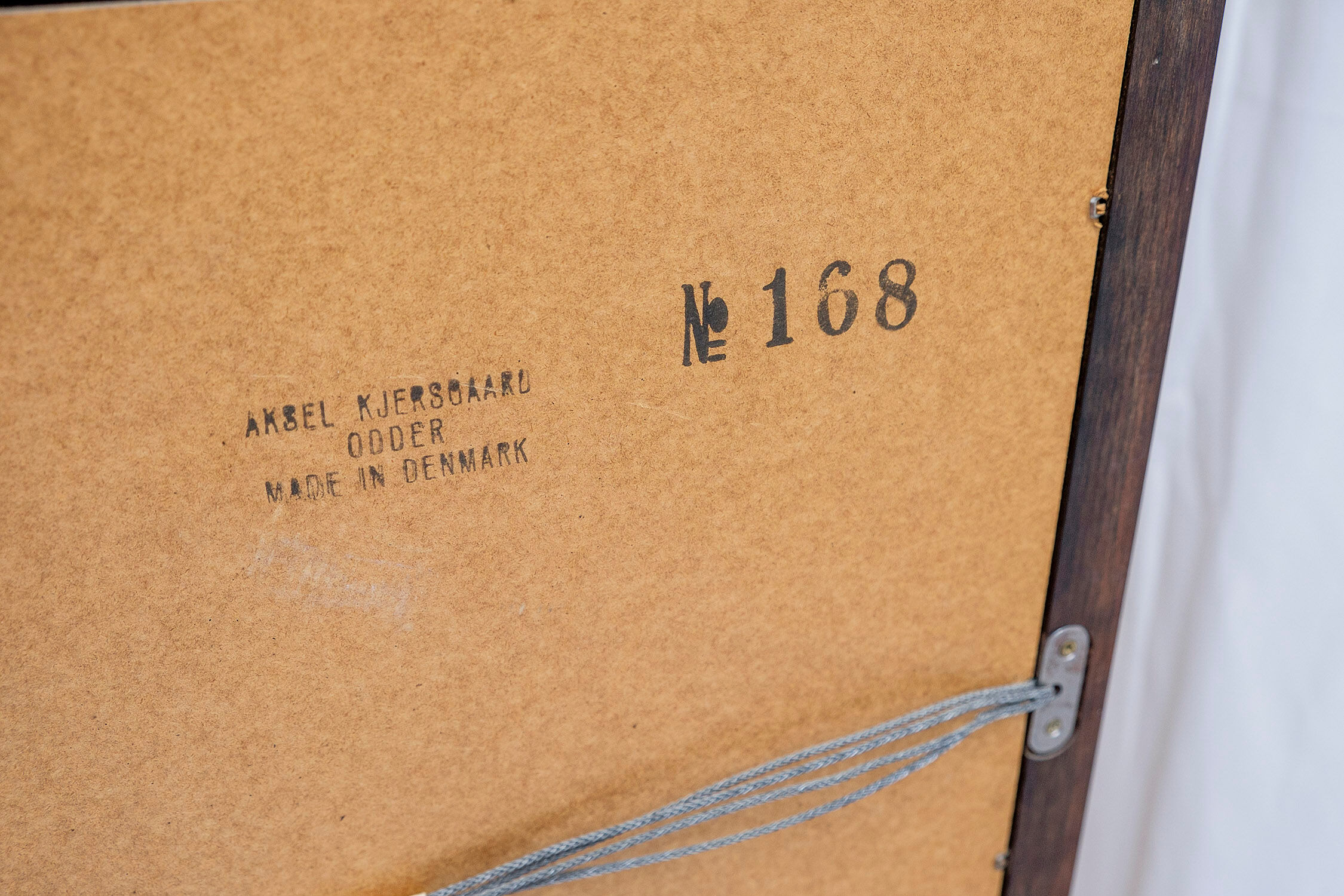 Rosewood No. 168 mirror by Kai Kristiansen for Aksel Kjersgaard - 120X79cm