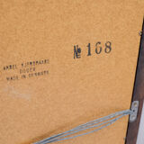 Rosewood No. 168 mirror by Kai Kristiansen for Aksel Kjersgaard - 120X79cm