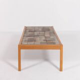 Danish Modern Ceramic Top Coffee Table from Sallingboe
