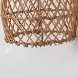 Gold Rattan Sconce Lamp