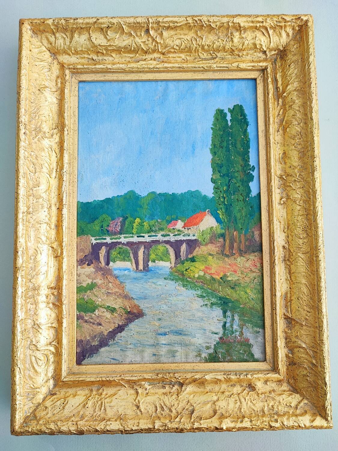 Tableau paysage francais