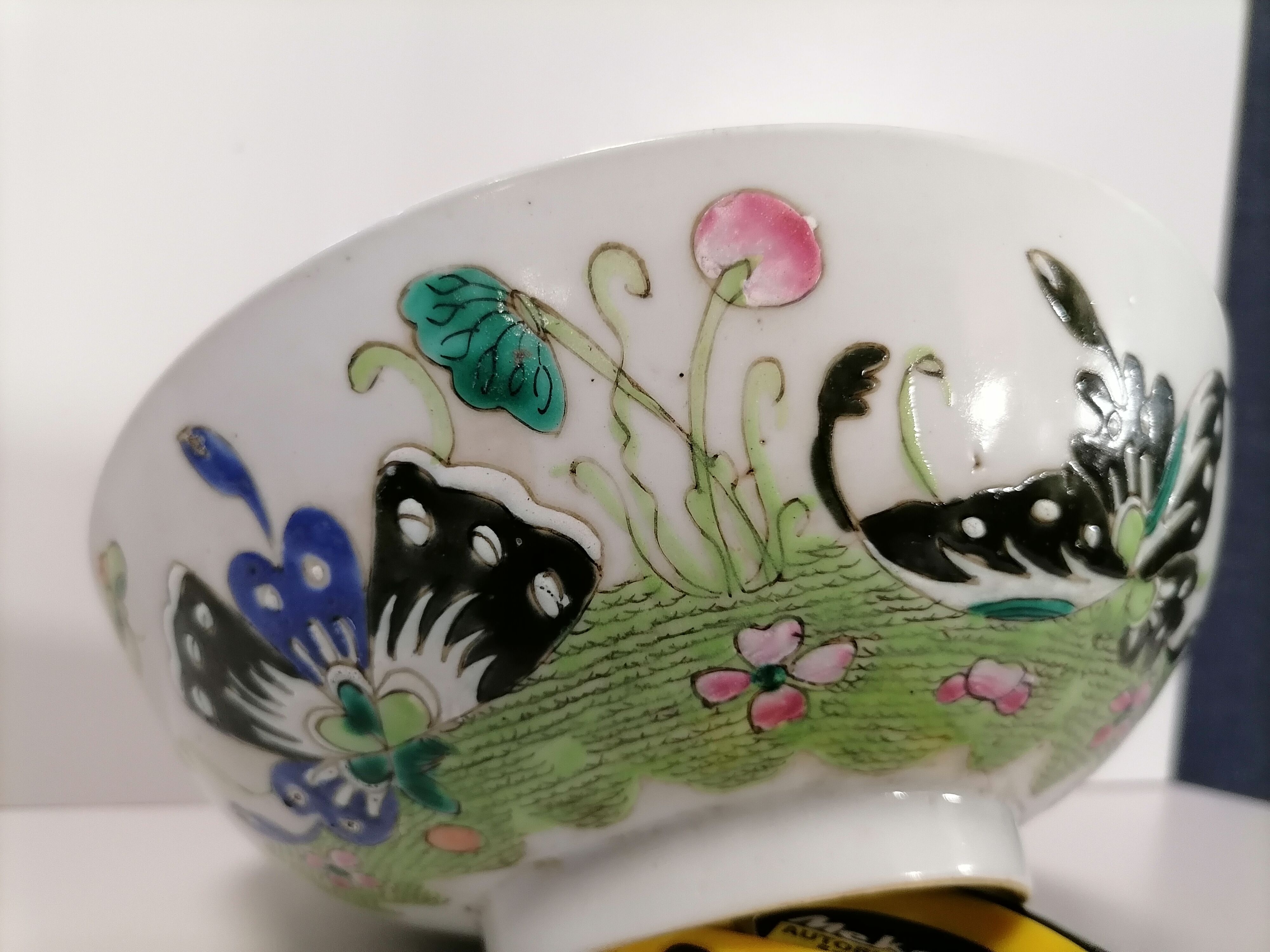 Assiette creuse asiatique