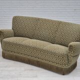 1960s, Danish "Banan" 3 seater sofa, original condition, velour.