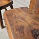Lot de 3 chaises brutaliste Aranjou style olavi Hanninen