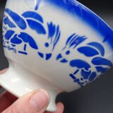 Bowl with earthenware parrots from Badonviller - circa 1940