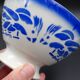 Bowl with earthenware parrots from Badonviller - circa 1940