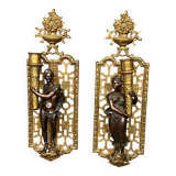 Neoclassical style wall chandeliers