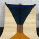 Handmade wool rug 3/2 Moroccan