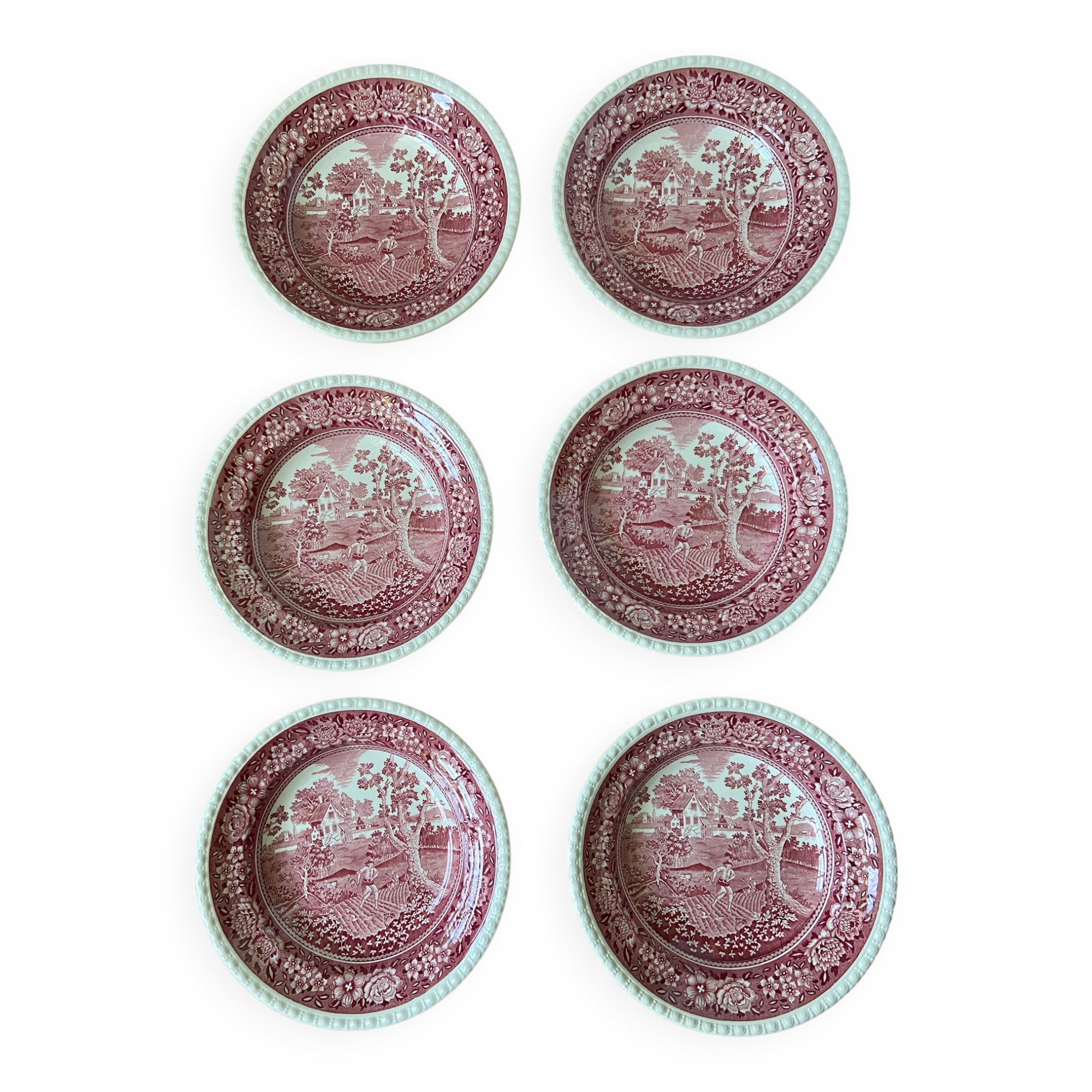 6 assiettes creuses Rusticana Villeroy & Boch