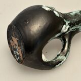 Old vase soliflore céramique " cyclops Annecy " Savoie, vintage 70'