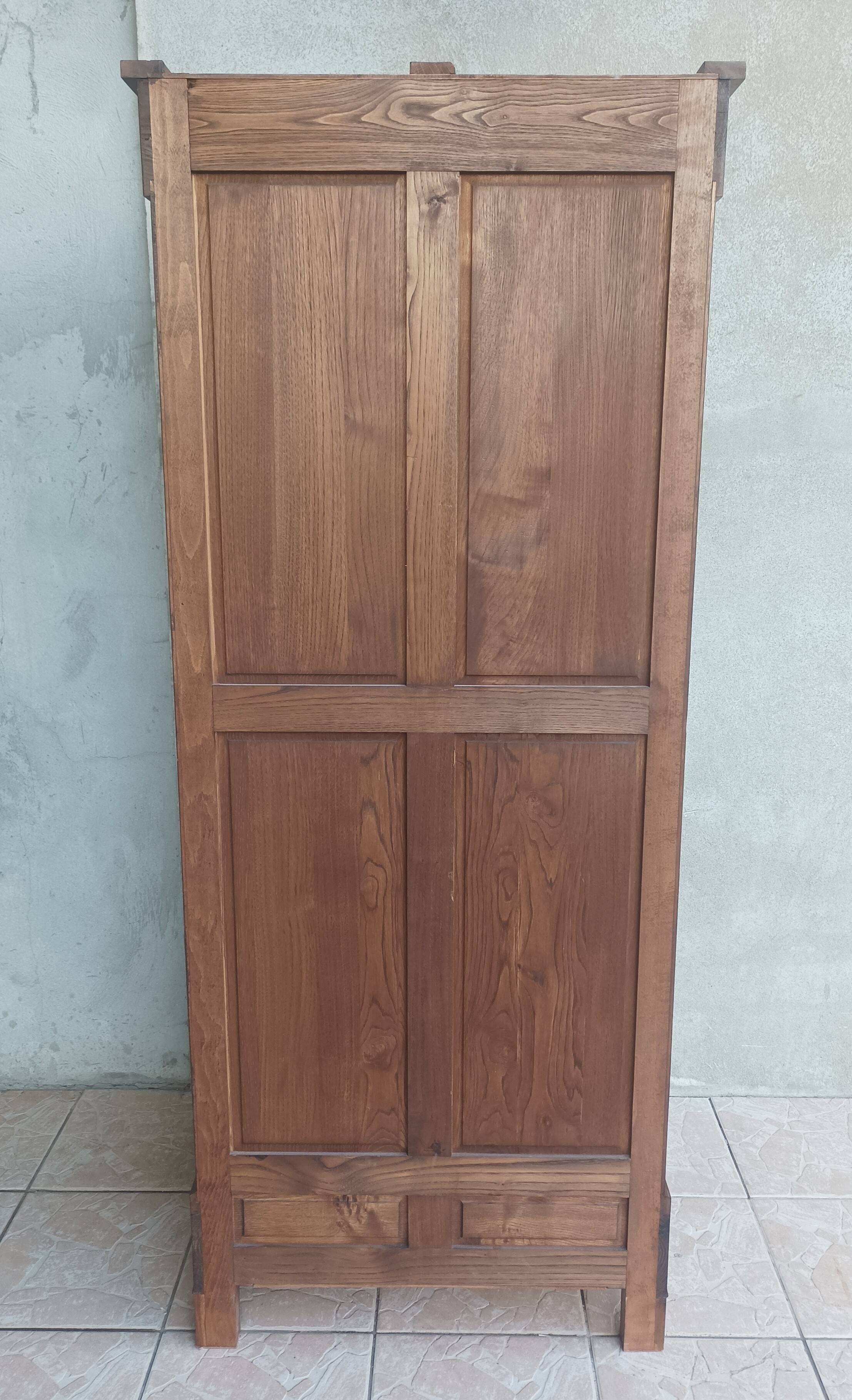 Small Empire style mahogany wardrobe