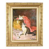 Oil on canvas, signed R.Hervé – 2nd part XXth