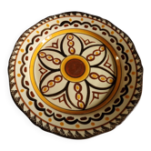 Assiette décorative vintage HB Quimper
