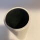 Minimalist ceramic tube vase 1970