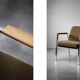 Vintage Mid-Century Modern German Brown Conference Chair from Drabert, 1970