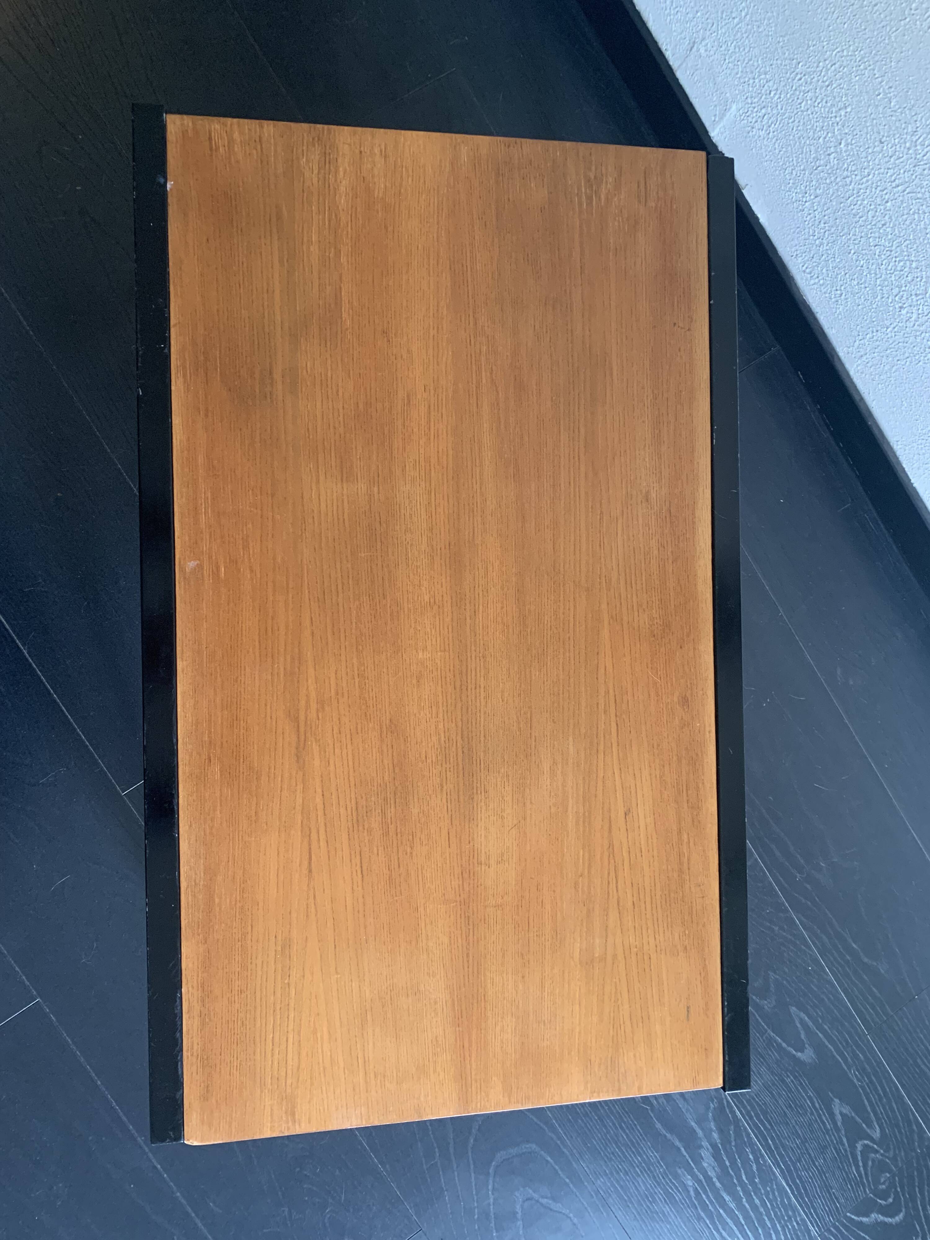 Vintage coffee table 1950 Gérard Guermonprez Magnani - 80 x 50 x 35 cm